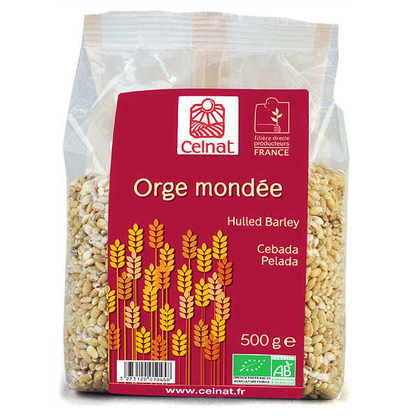 Orge mondée bio