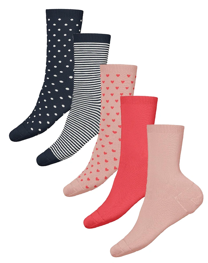 Socken NMFVINNI 5er-Pack in bunt