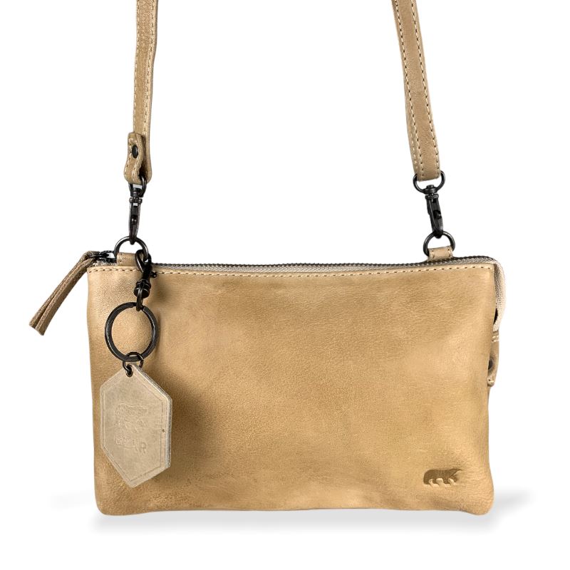 Bear Design Tas Clutch / Tas Uma Baltic Beige