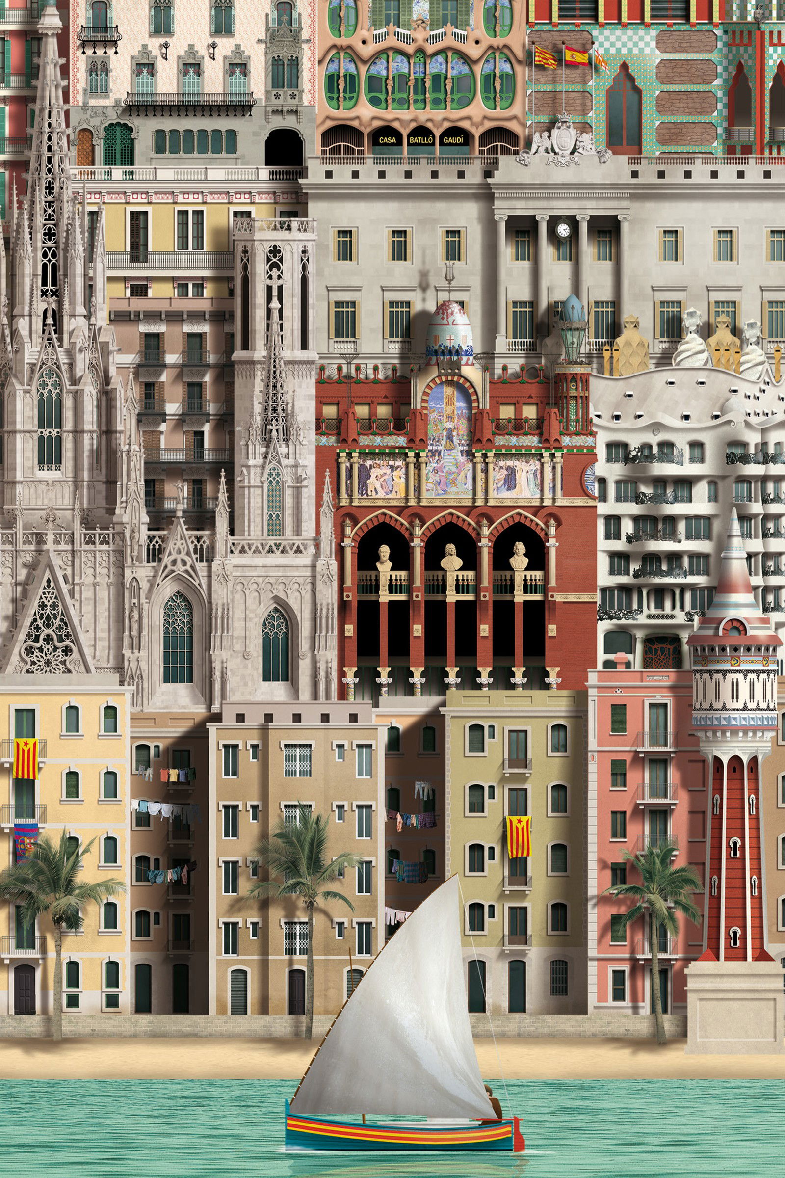 Barcelona IV by Martin Schwartz - Open Edition.