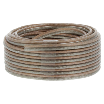 Q-Link luidsprekersnoer 2x1.5mm 10 meter transparant