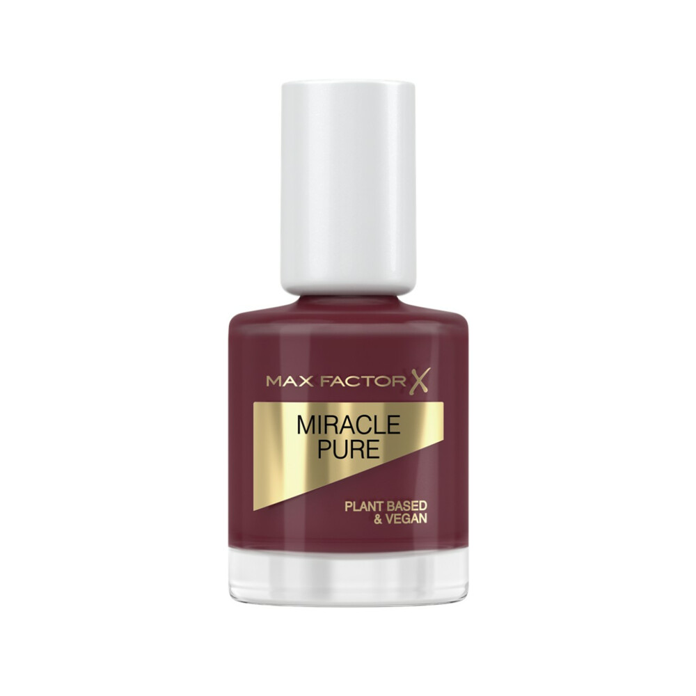 Max Factor Miracle Pure Vegan Nagellak 373 Regal Garnet12 ml