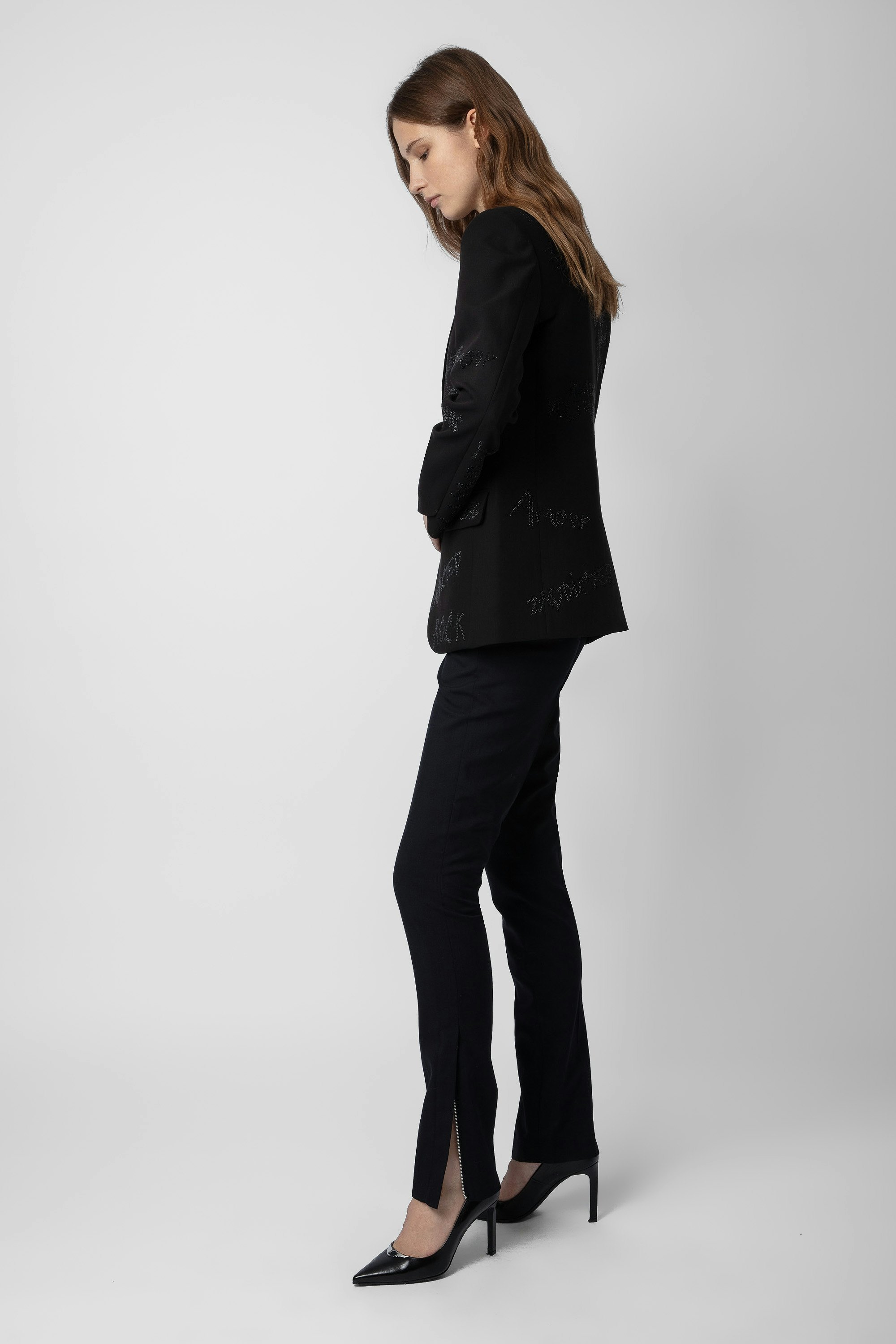 Blazer Vanille Strass