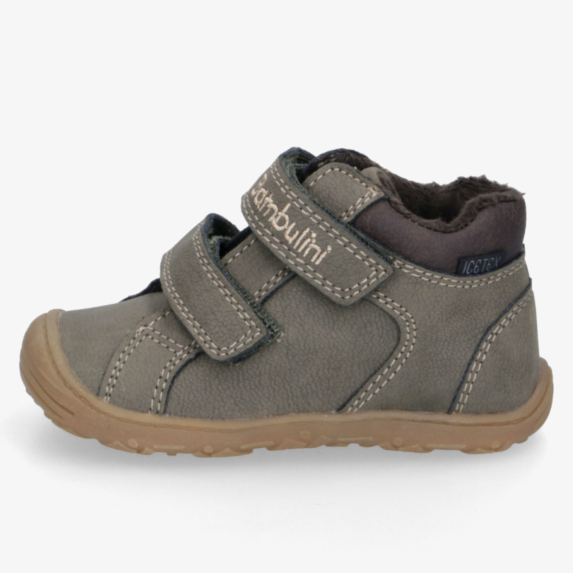 Bambulini Kinder Halbschuhe olive