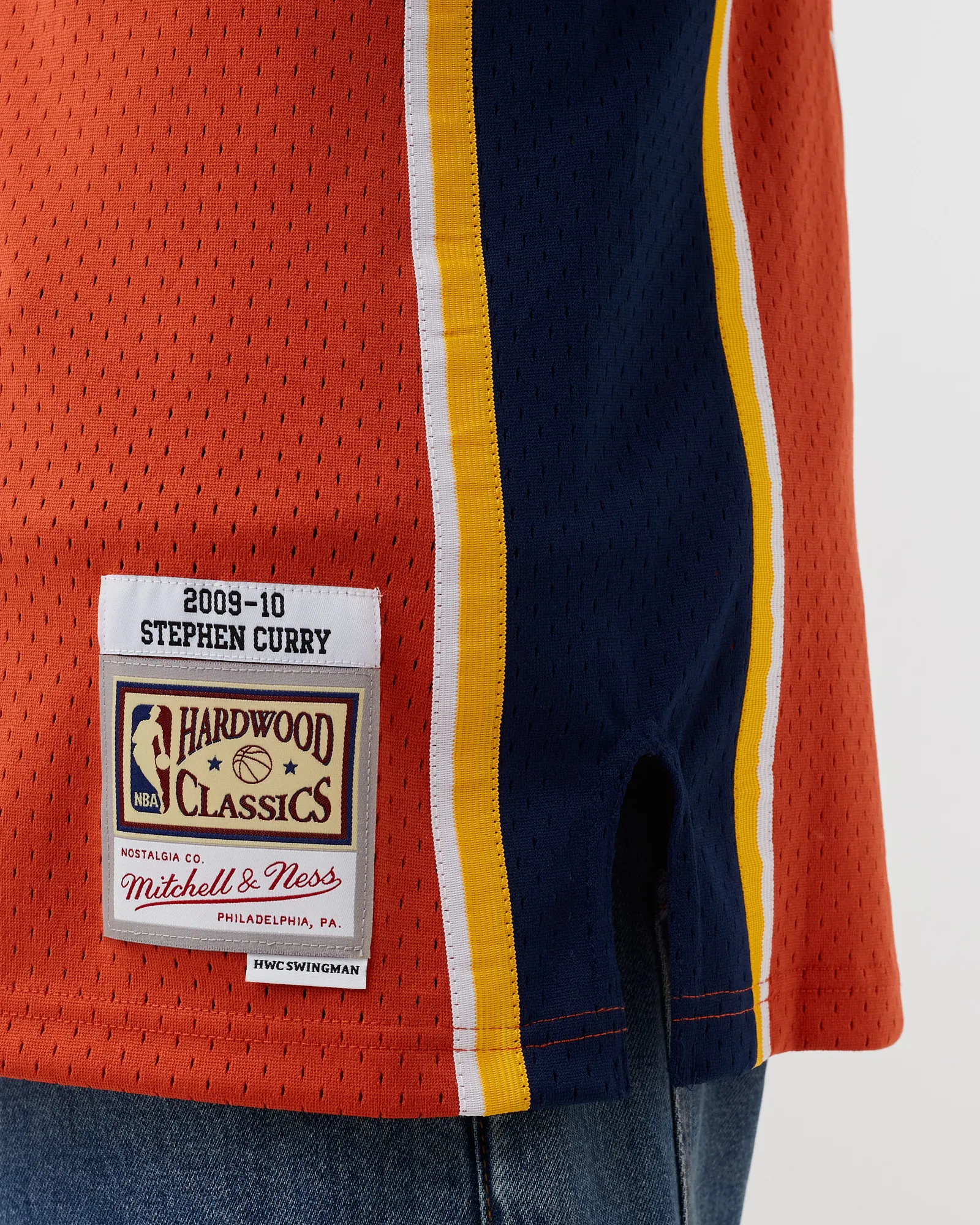 Camisa Mitchell & Ness NBA Swingman Golden State Warriors Alternativa 2009-10 Stephen Curry #30