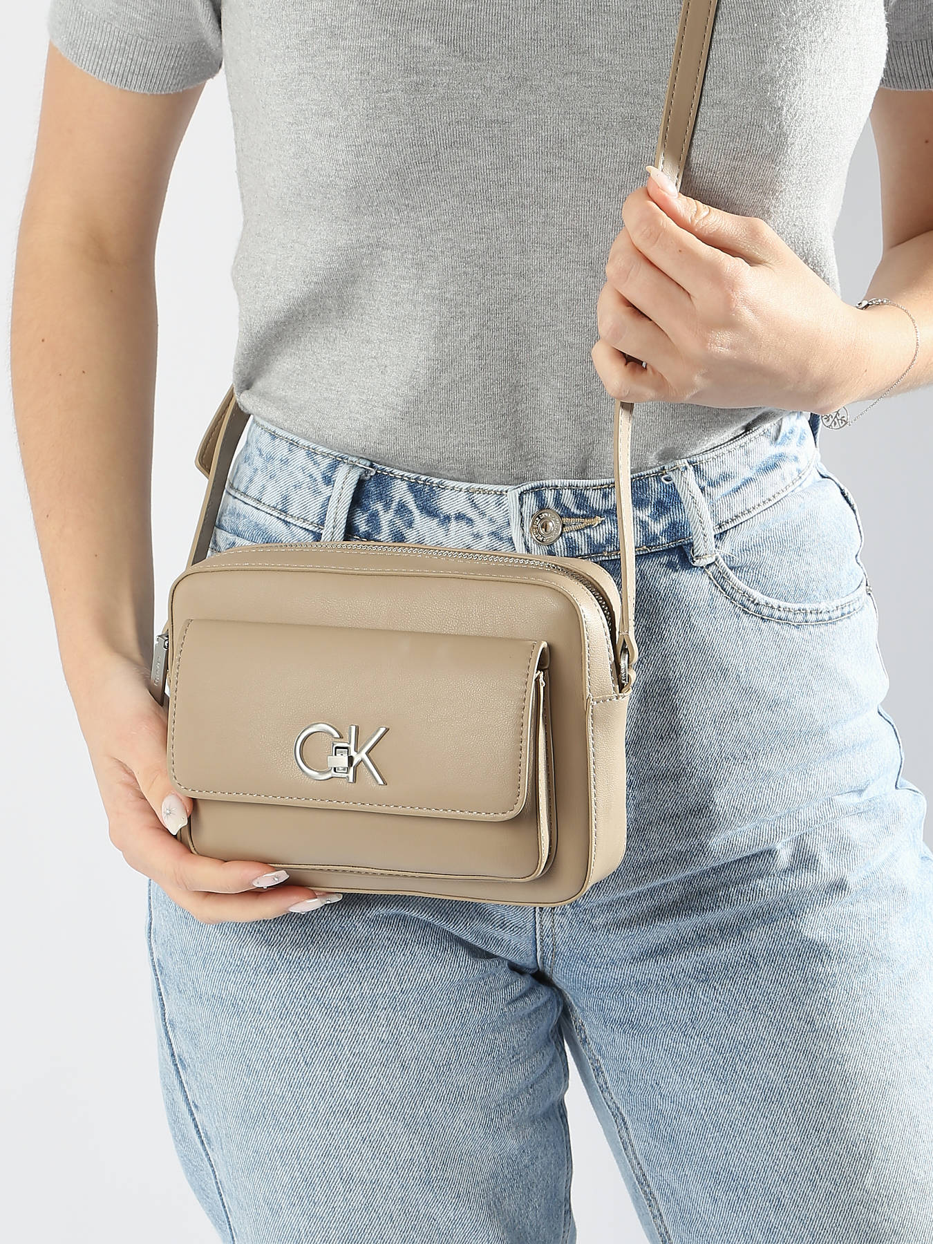 Sac bandoulire Re-lock polyester recycl CALVIN KLEIN JEANS