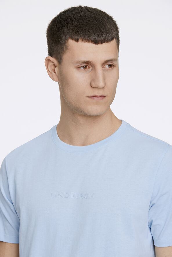 Lindbergh Lindbergh print tee S/S Blå