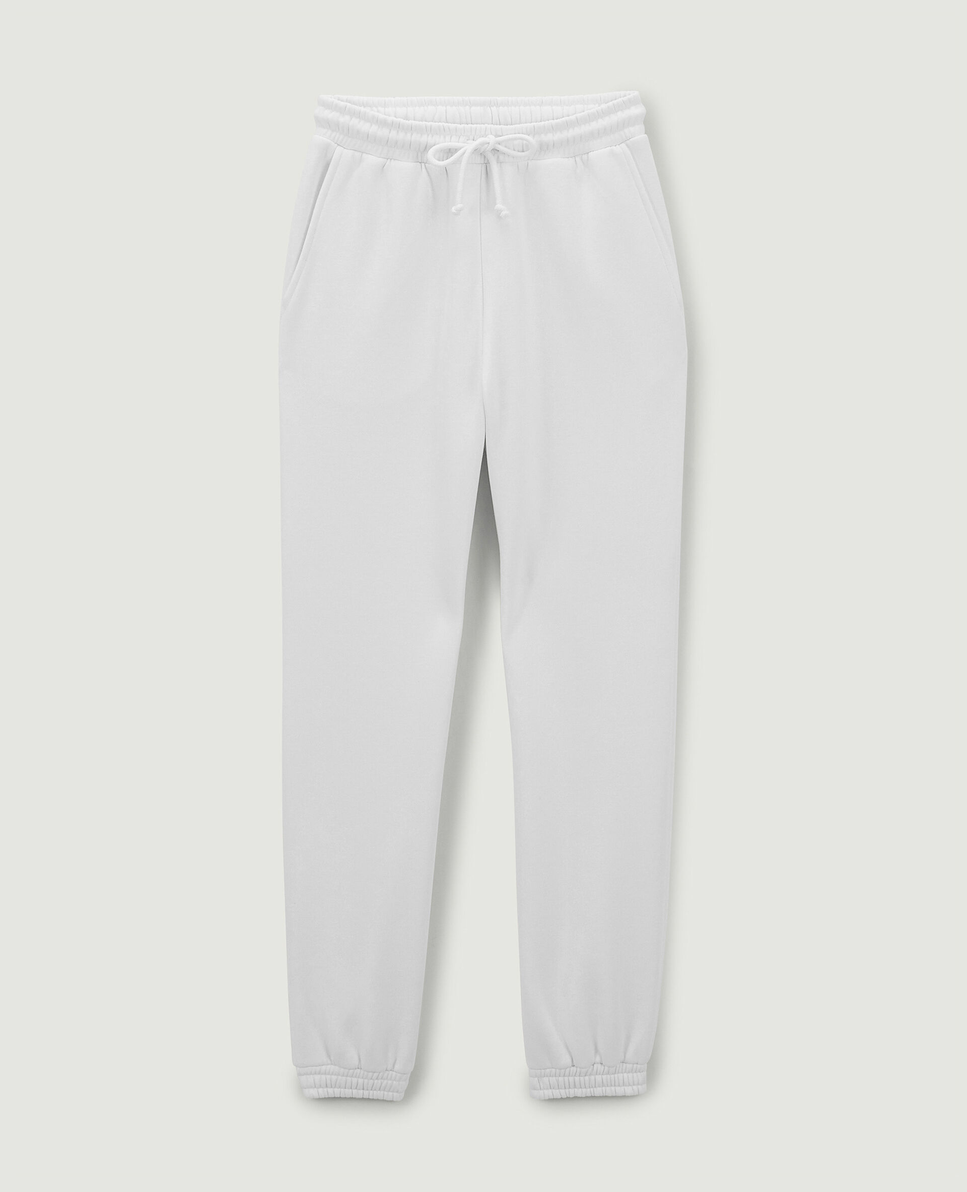 Pantalon de jogging en molleton - Blanc