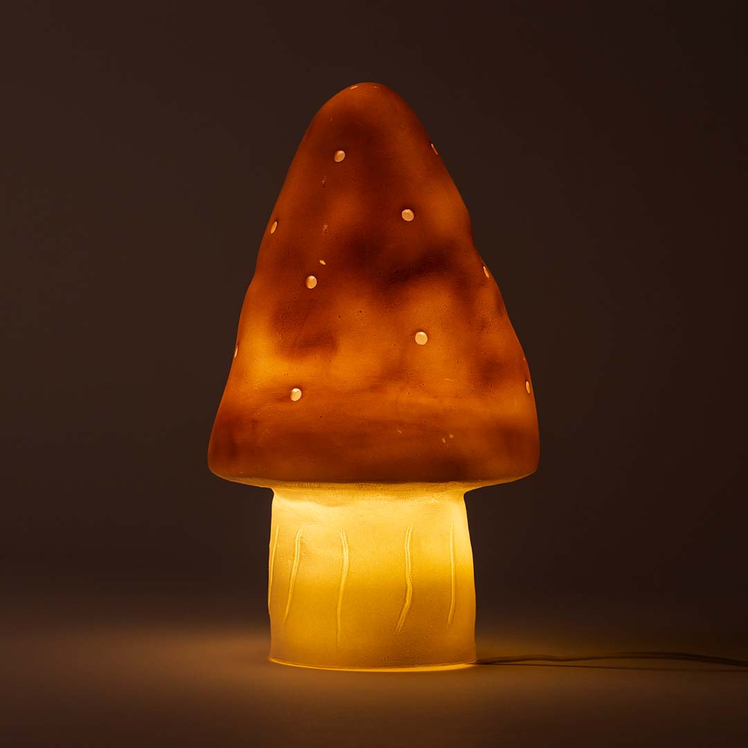 Egmont toys heico lamp paddenstoel lila - 28 cm