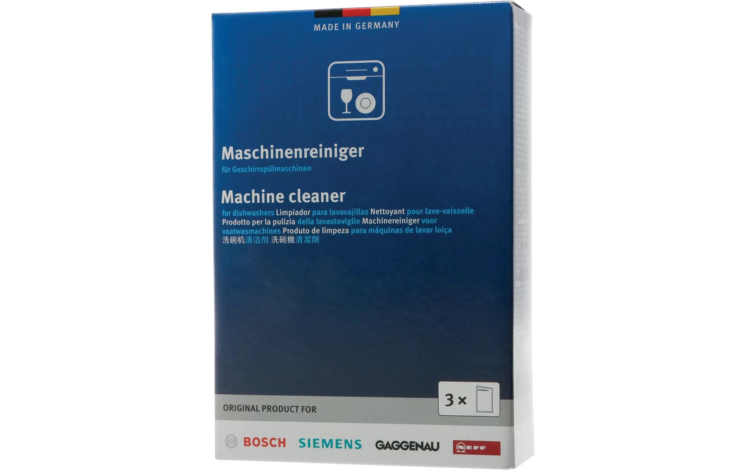 Maschinenreiniger für Geschirrspüler 3 x 45 gSpezialreiniger für Spülmaschinen