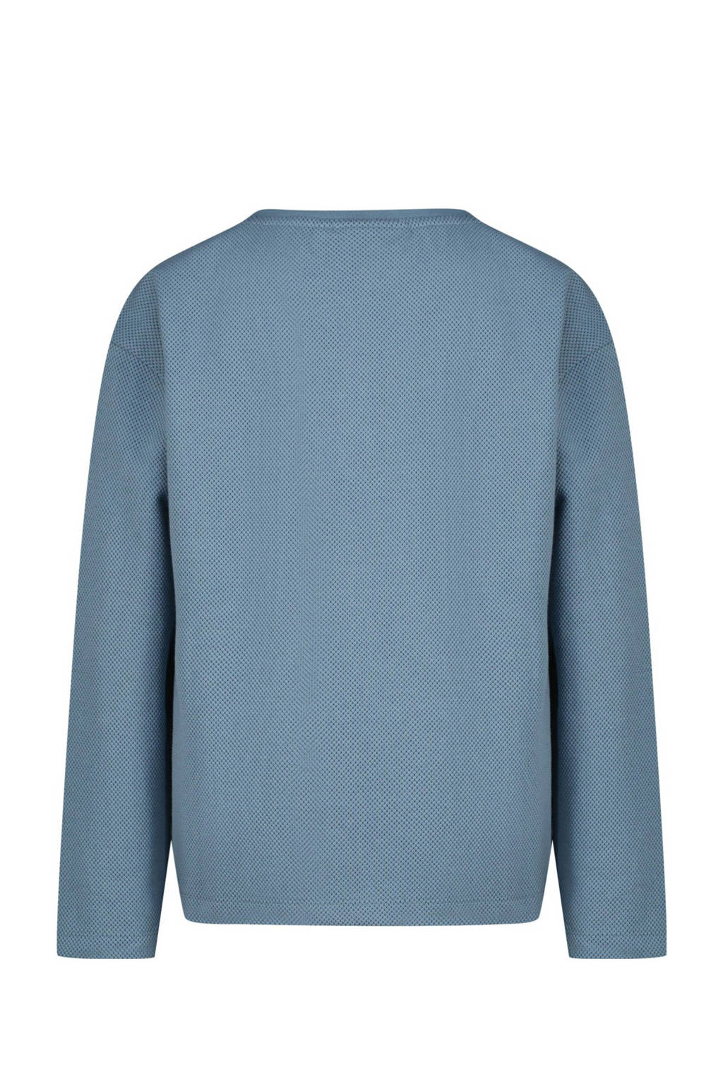 Vingino longsleeve met logo zachtblauw