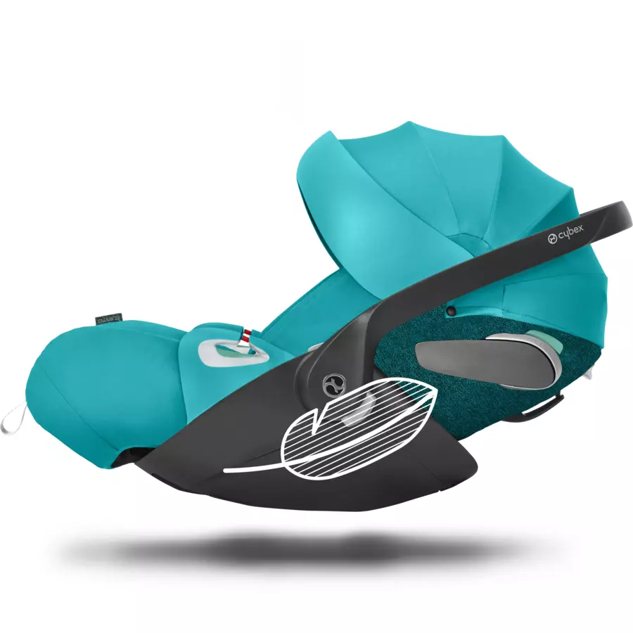 cybex Babyschale Cloud Z2 i-Size River Blue mit Basisstation