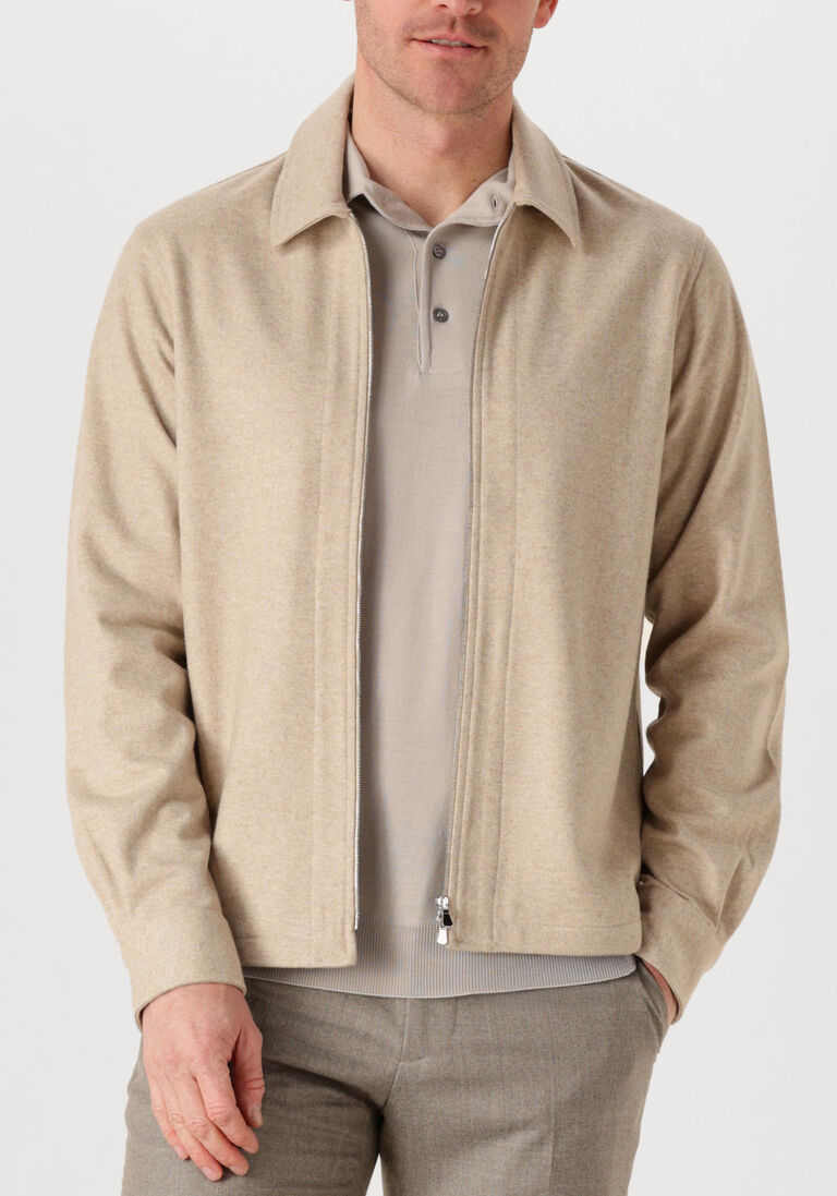 ecru filippo de laurentiis overshirt felpa c camicia ml