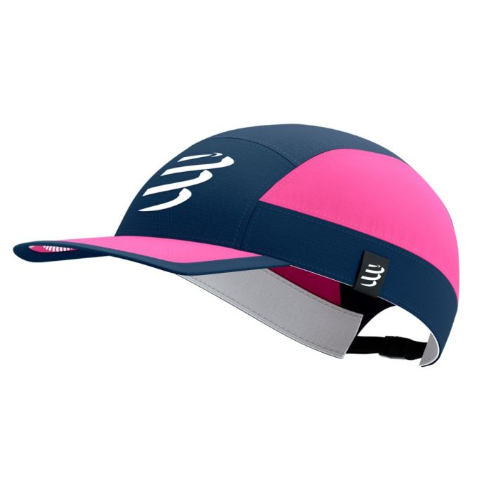 Compressport Unisex Caps 5 Panel Light Cap Blå