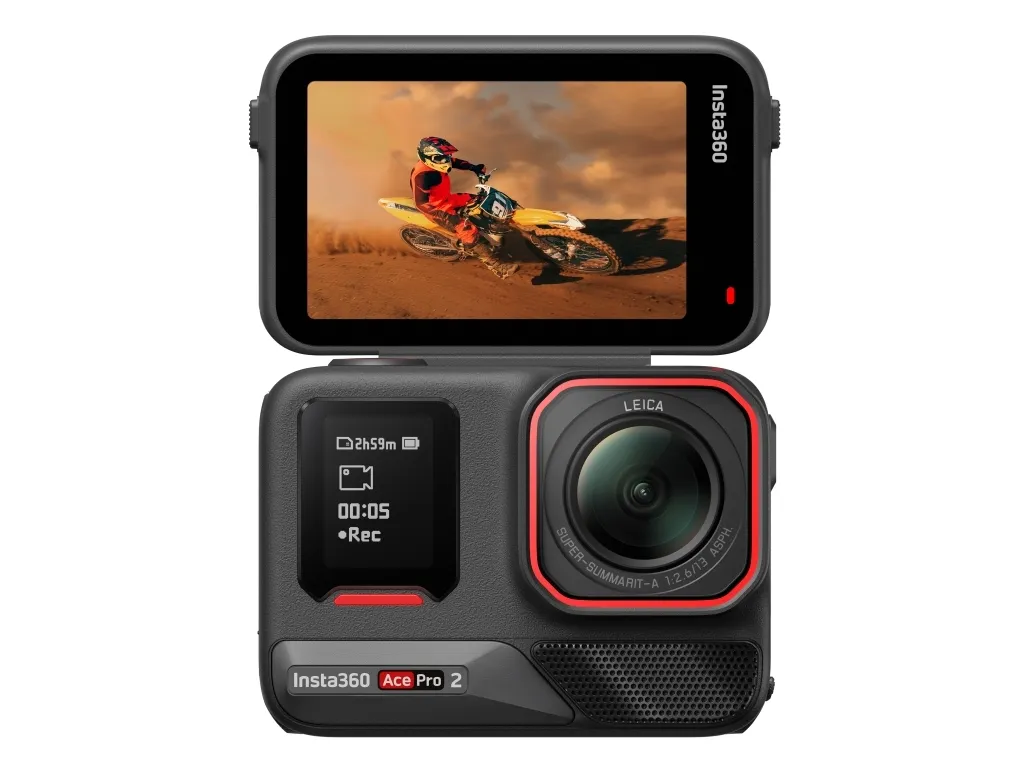 Insta360 Ace Pro 2 - Single Battery Standard Bundle - action-kamera - 8K / 30 fps - Leica - Bluetooth, Wi-Fi - undervands op til 12 m - sort