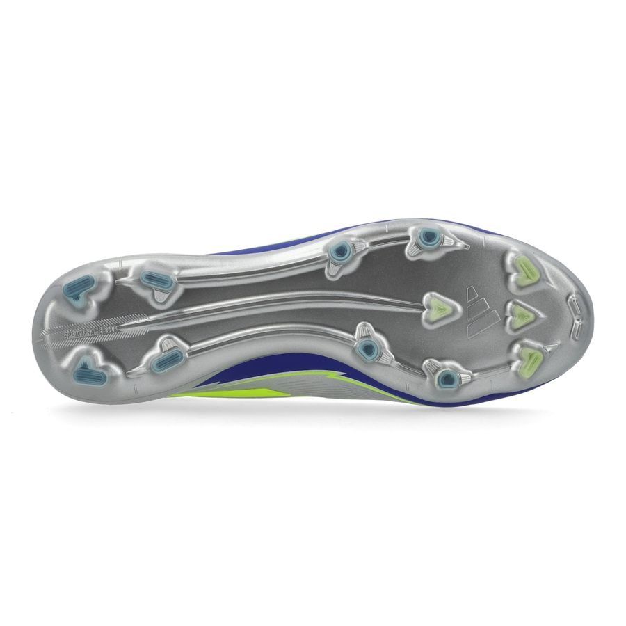 adidas F50 Messi Elite FG La Vida Rapida - Argenté/Jaune/Bleu