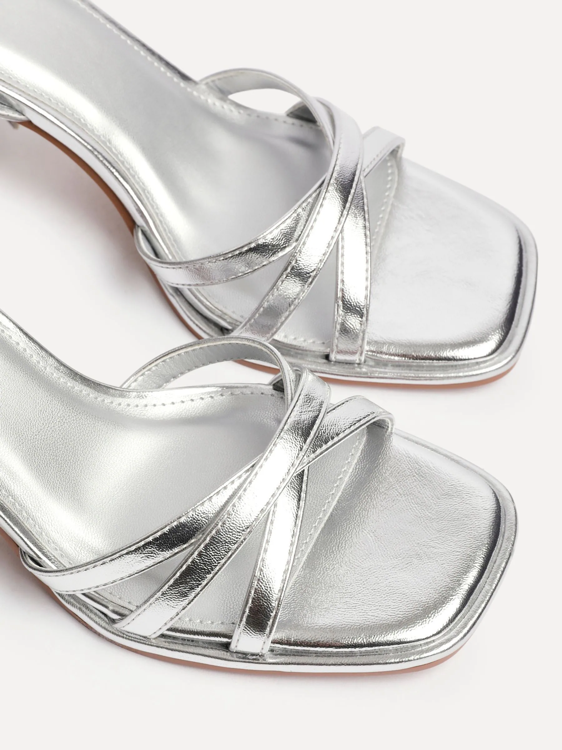 Zilver - Linzi Faro Strappy Heeled Sandals