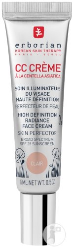 Erborian CC Crème Soin Correcteur Teinté Bonne Mine & Éclat Clair 15ml