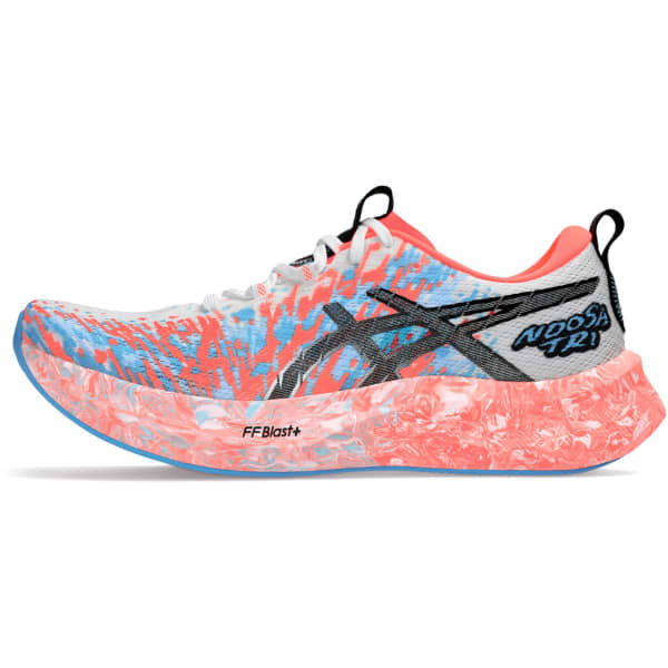 Chaussure running ASICS NOOSA TRI 16 WHITE/SUNRISE RED