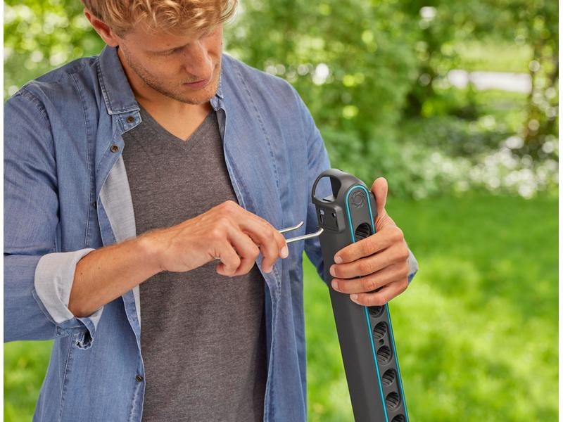 GARDENA Combisystem-Geräteleiste Flex Platzsparende Aufbewahrung für combisystem Geräte und Stiele
