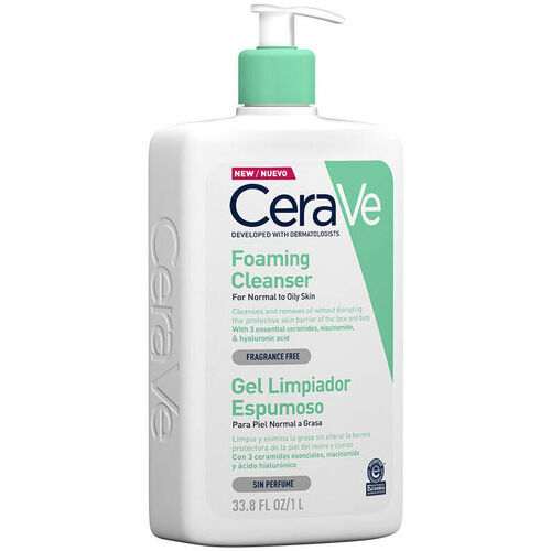 Cerave - Foaming Cleanser For Normal To Oily Skin