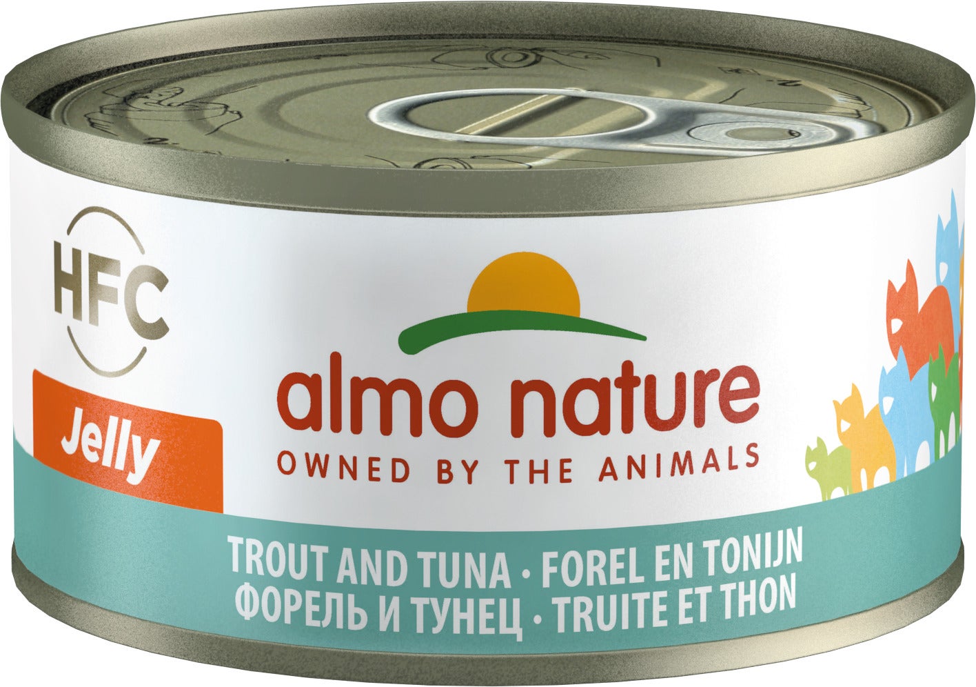 Almo Nature kattenvoer HFC forel en tonijn 70 g