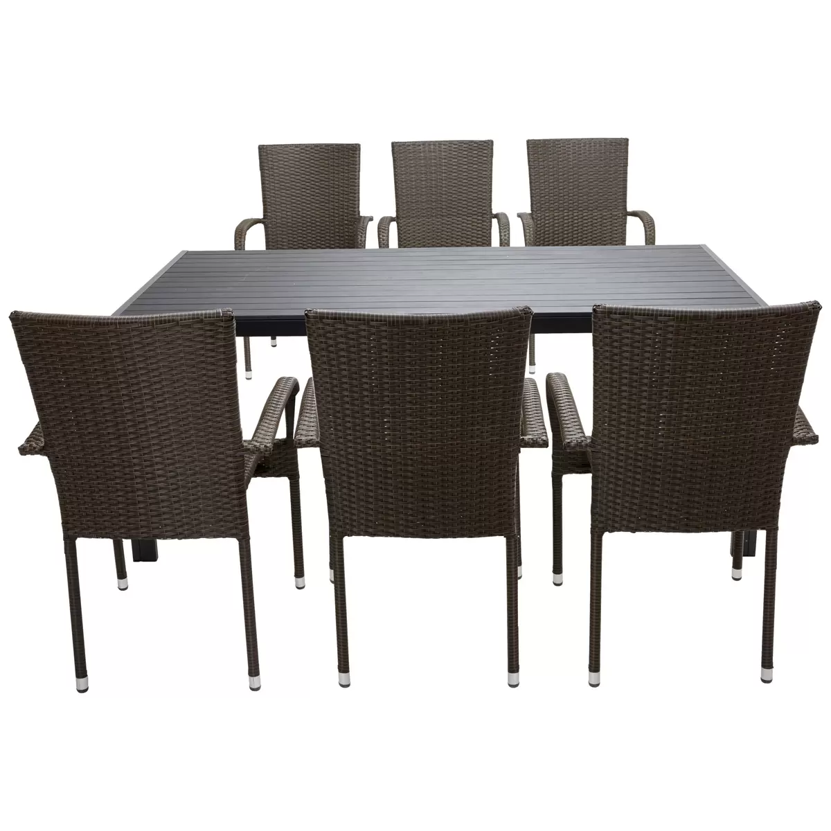 Ondega Gartentisch Milano Schwarz
