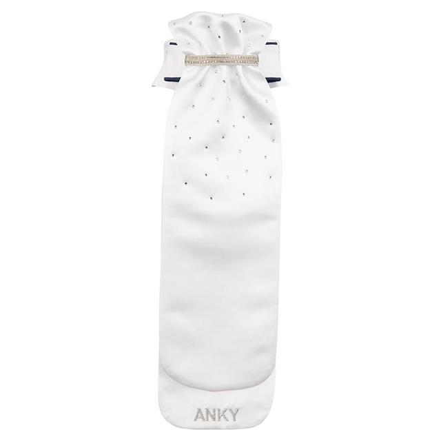 Plastron ANKY Multi-Fit Wit-donkerblauw