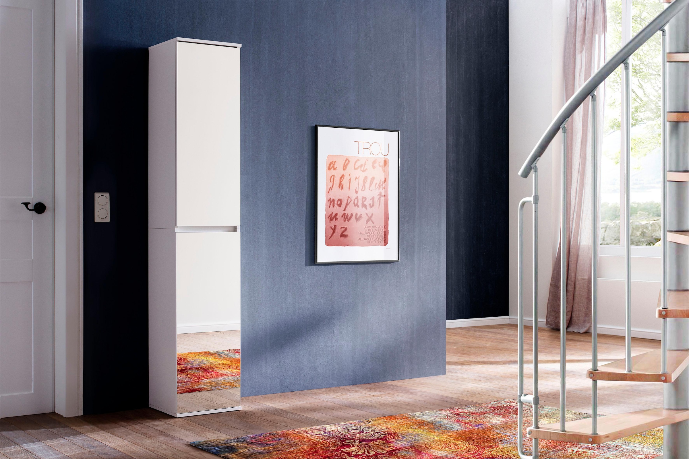 INOSIGN Garderobenschrank »Malcesine« Garderobenschrank mit 2 Türen - (B/T/H) 37/34/191 cm