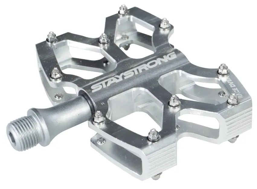 Stay Strong Axis Mini Pedale Sort BMX Pedaler