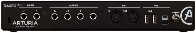 Arturia - MiniFuse 4 - USB Audio-Interface - Zwart - Inclusief Softwarepakket