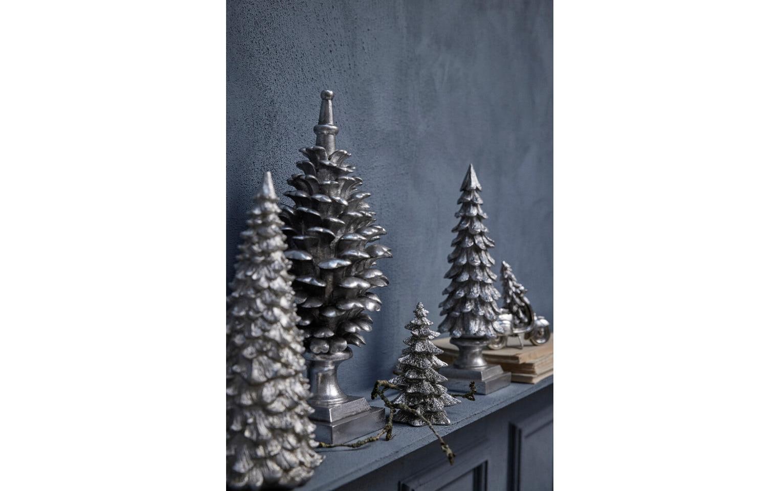 Weihnachtsbaum Gracie 34 cm, SilberWeihnachtsdekoration