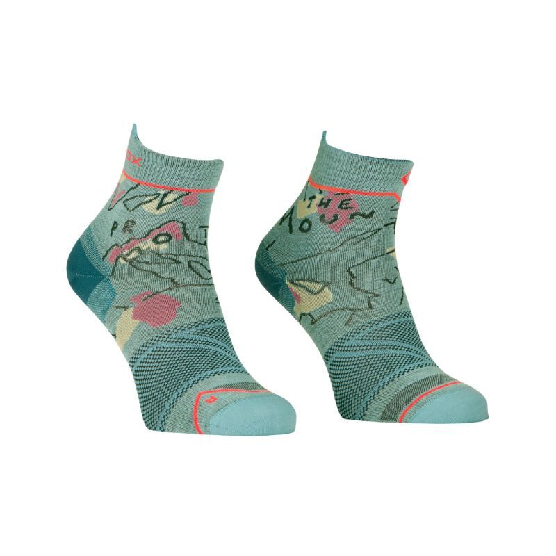 Alpine Light Quarter Socks - Chaussettes en laine mérinos femme