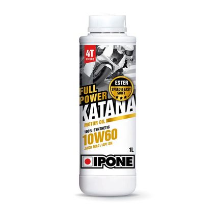 Huile moteur Ipone FULL POWER KATANA - 10W60 - 1 LITRE Universel