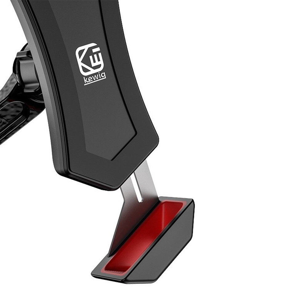 Universal Motorrad Fahrrad Velo Rückspiegel Handy Halterung - Schwarz / Rot