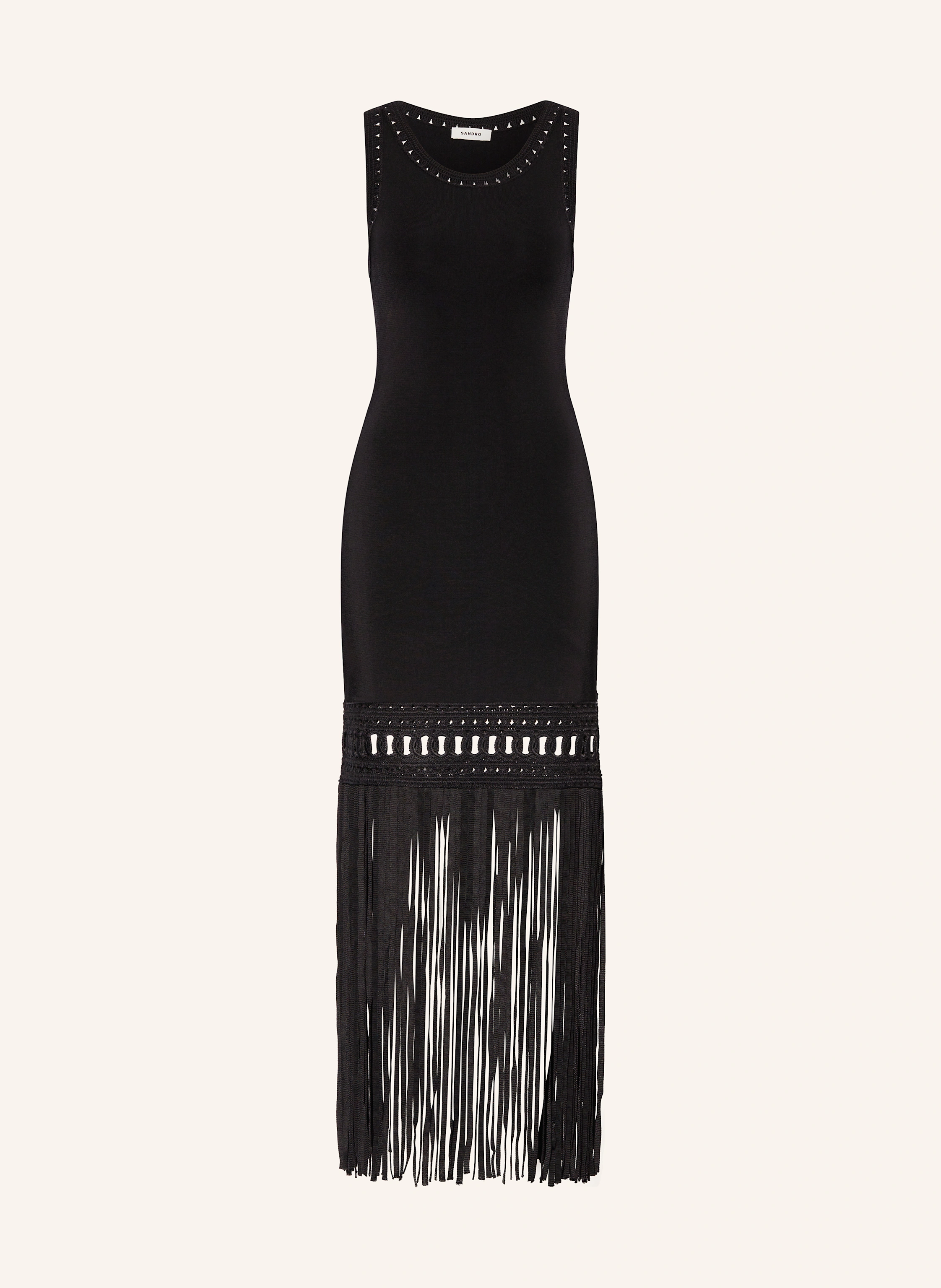 SANDRO Strickkleid