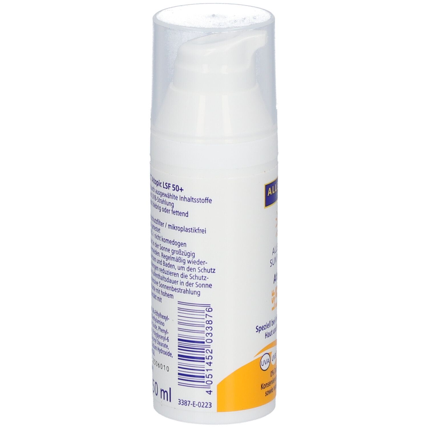 ALLERGIKA® SUN PROTECT Atopic SPF 50+ - Sehr hoher Sonnenschutz bei irritierter, atopischer Haut, Neurodermitis