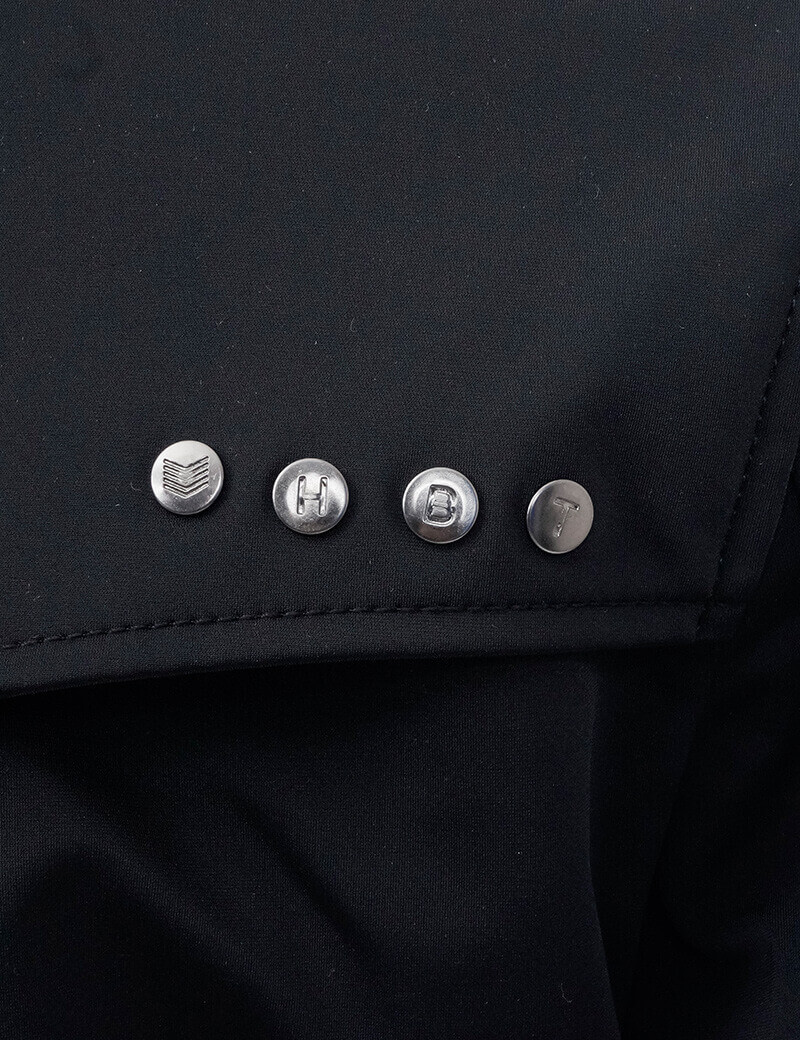 HBT BASICS - CASSIE TRENCH NOIR