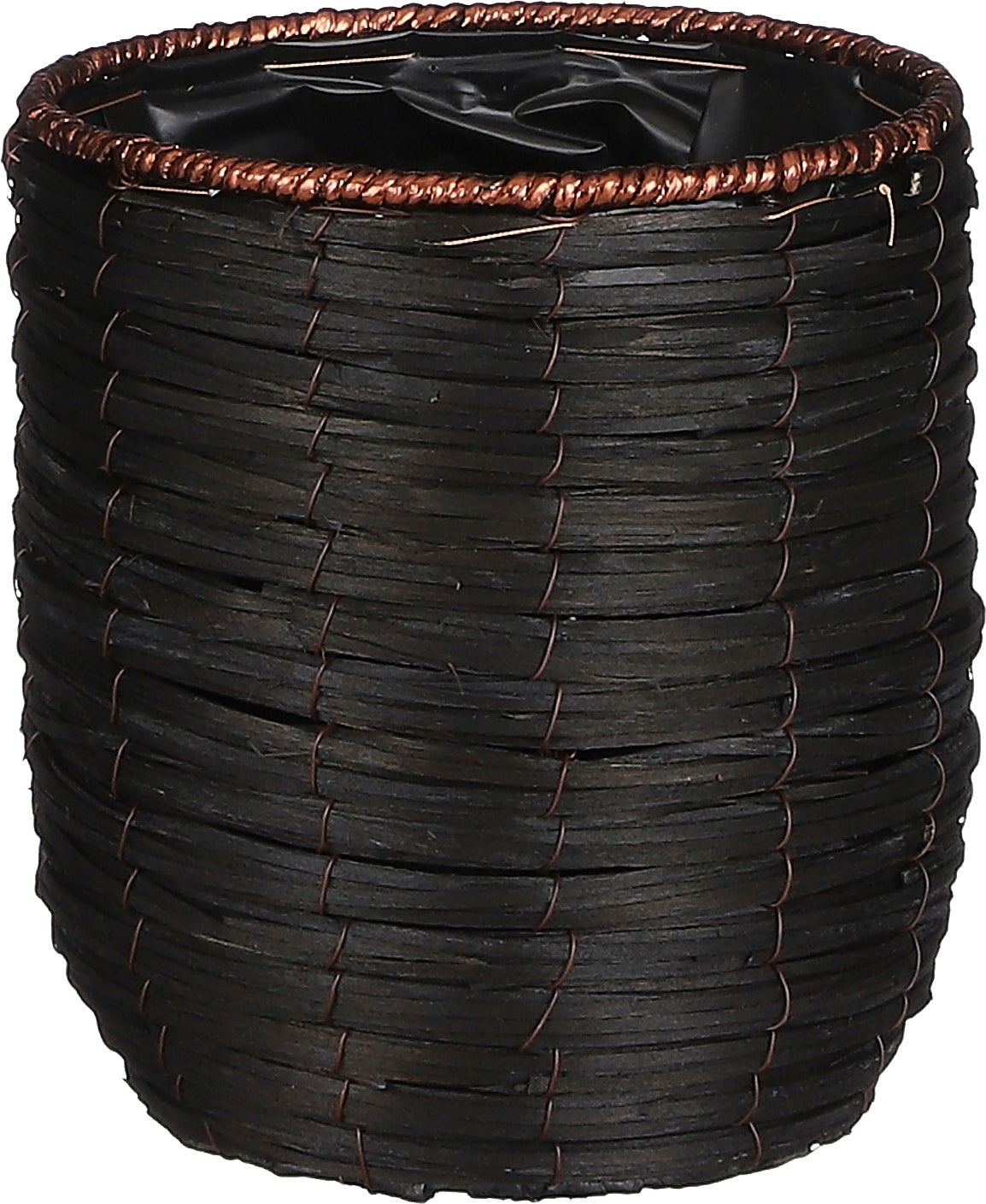 Mica Decorations bloempot Cleave zwart D 19 H 21 cm