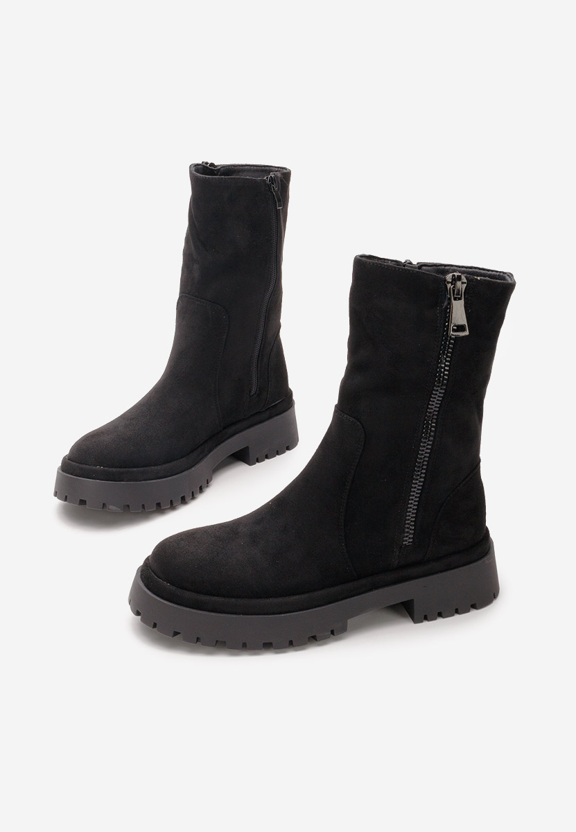 Bottes courtes femme noires Callidora