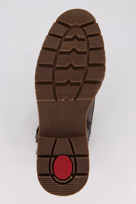 Tamaris Leder-Boots, Zipper, Plüschfutter, Weite H