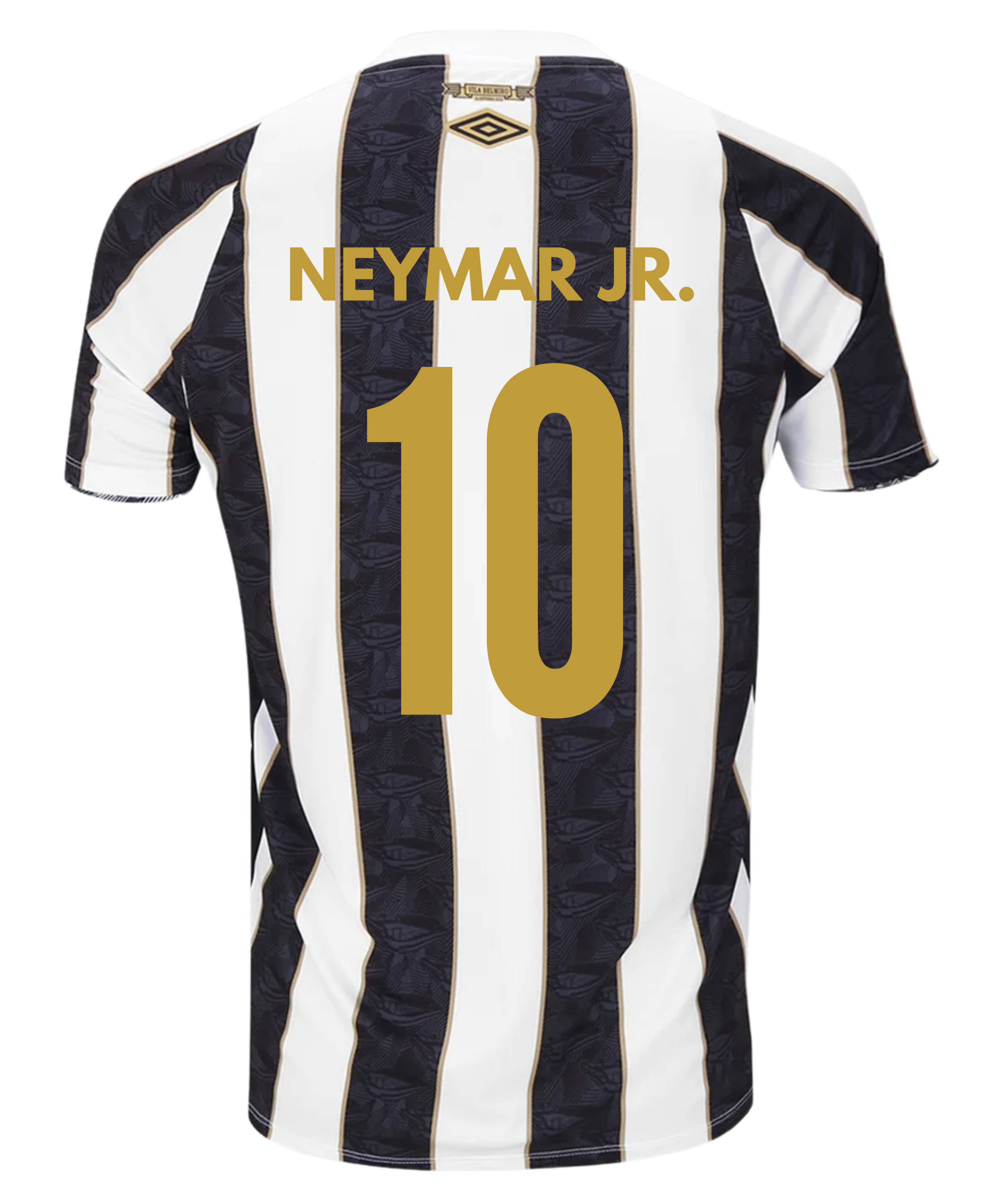Santos Uitshirt 2025   Bedrukking Neymar - Voetbalshirt Brazilië