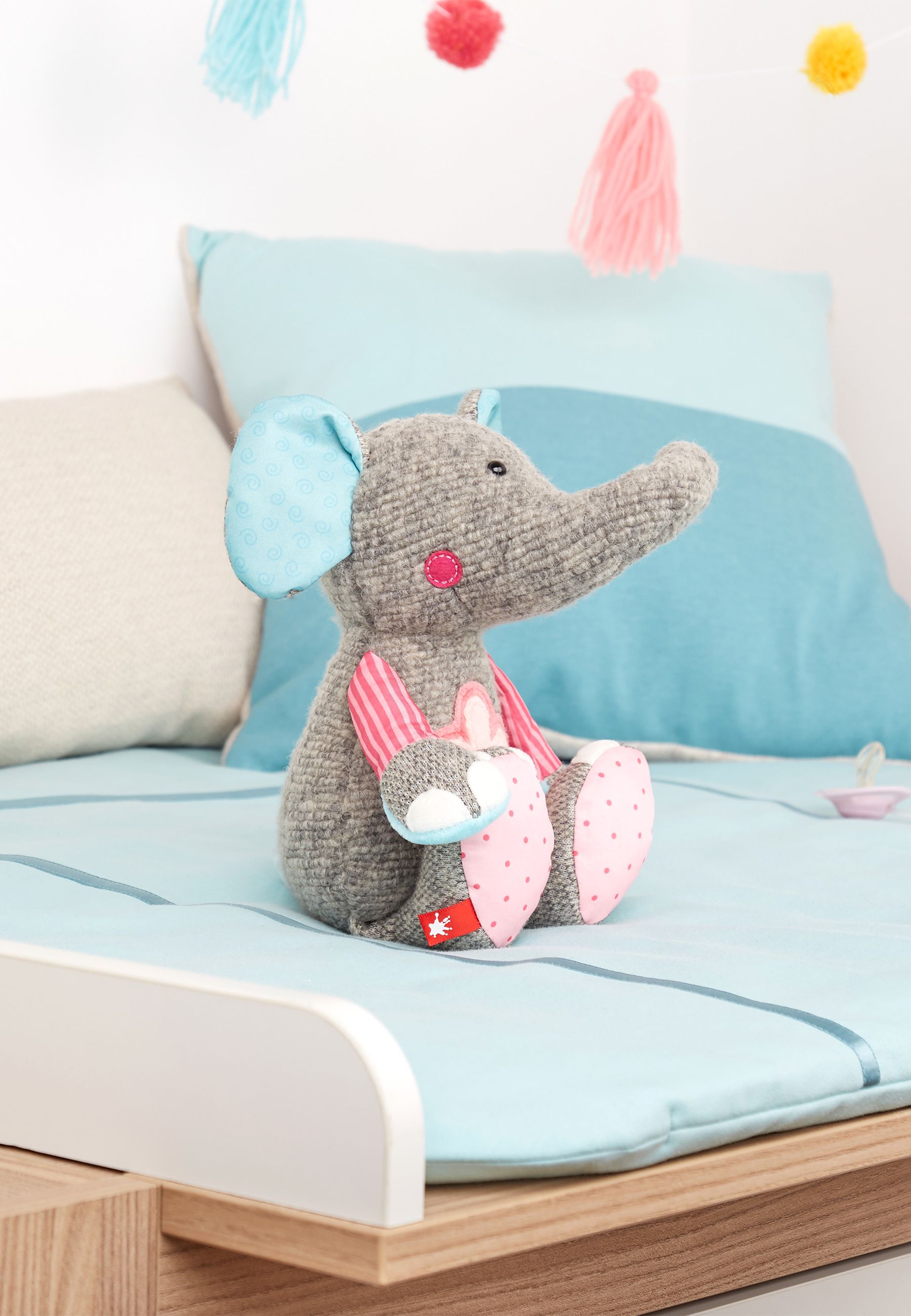 SIGIKID Kuscheltier Elefant