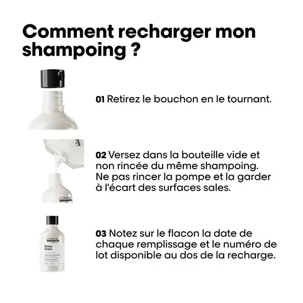 L'Oréal Professionnel Série Expert Metal Detox Shampoo Recarga 500ml