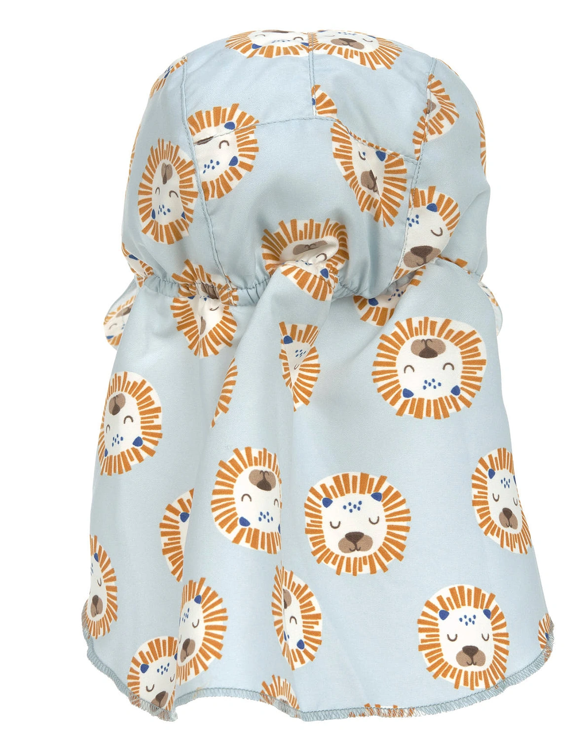 Schirmmütze LION mit Nackenschutz in powder blue