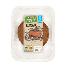 Delhaize Vegetarische basis burger (voor uw eigen risico, geen restitutie mogelijk)