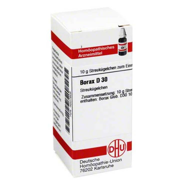 DHU Borax D 30 Globuli, 10 g