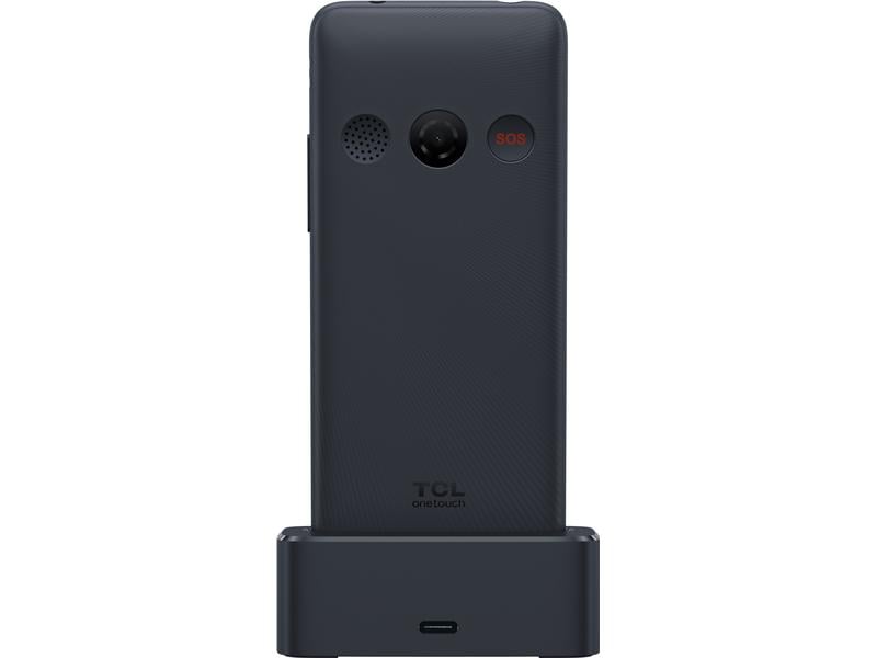 TCL 4042S 4G mit Cradle Kompaktes und robustes Mobiltelefon mit 2 Mpx-Kamera