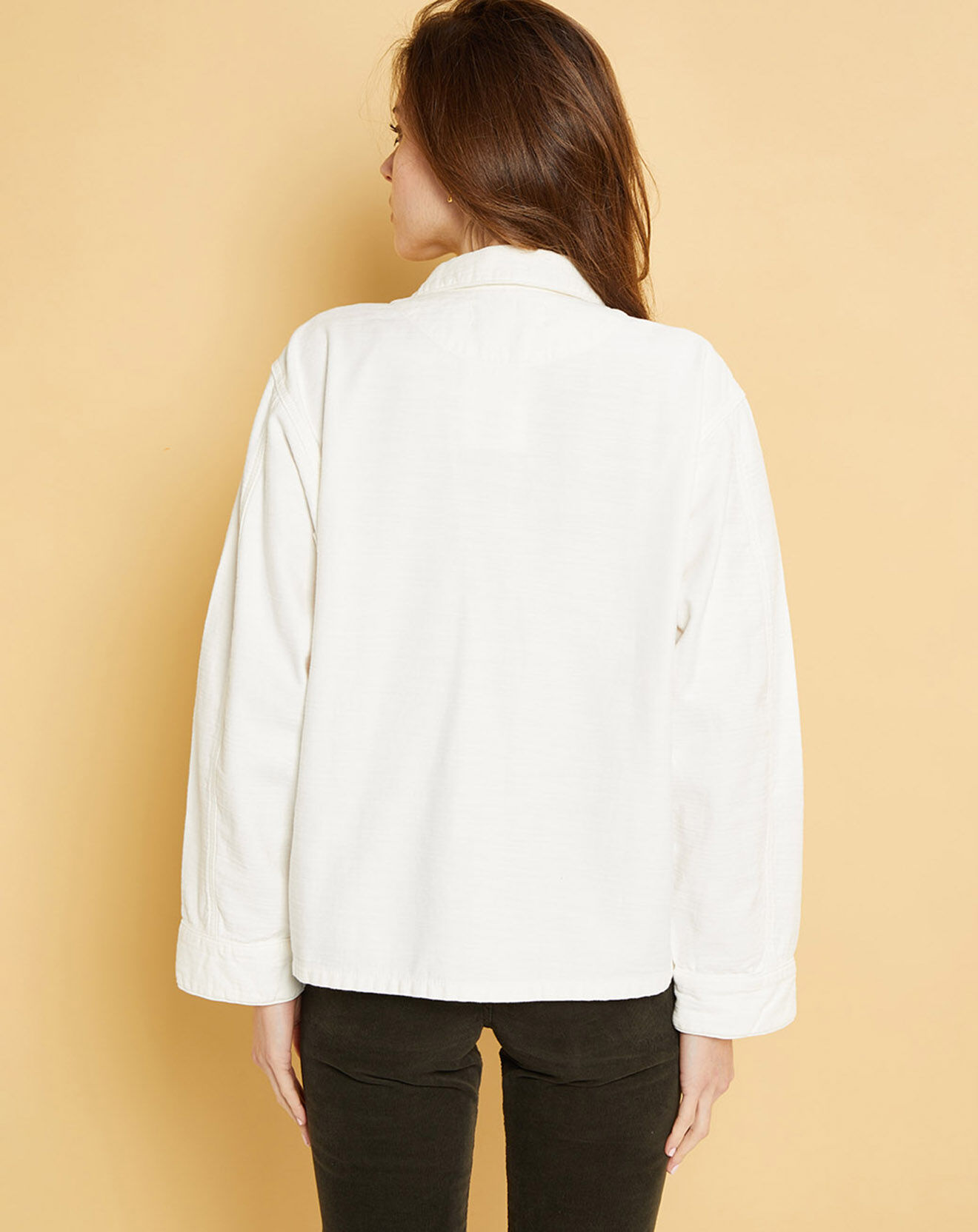 Acquaverde Veste Gabardine Ashley blanche