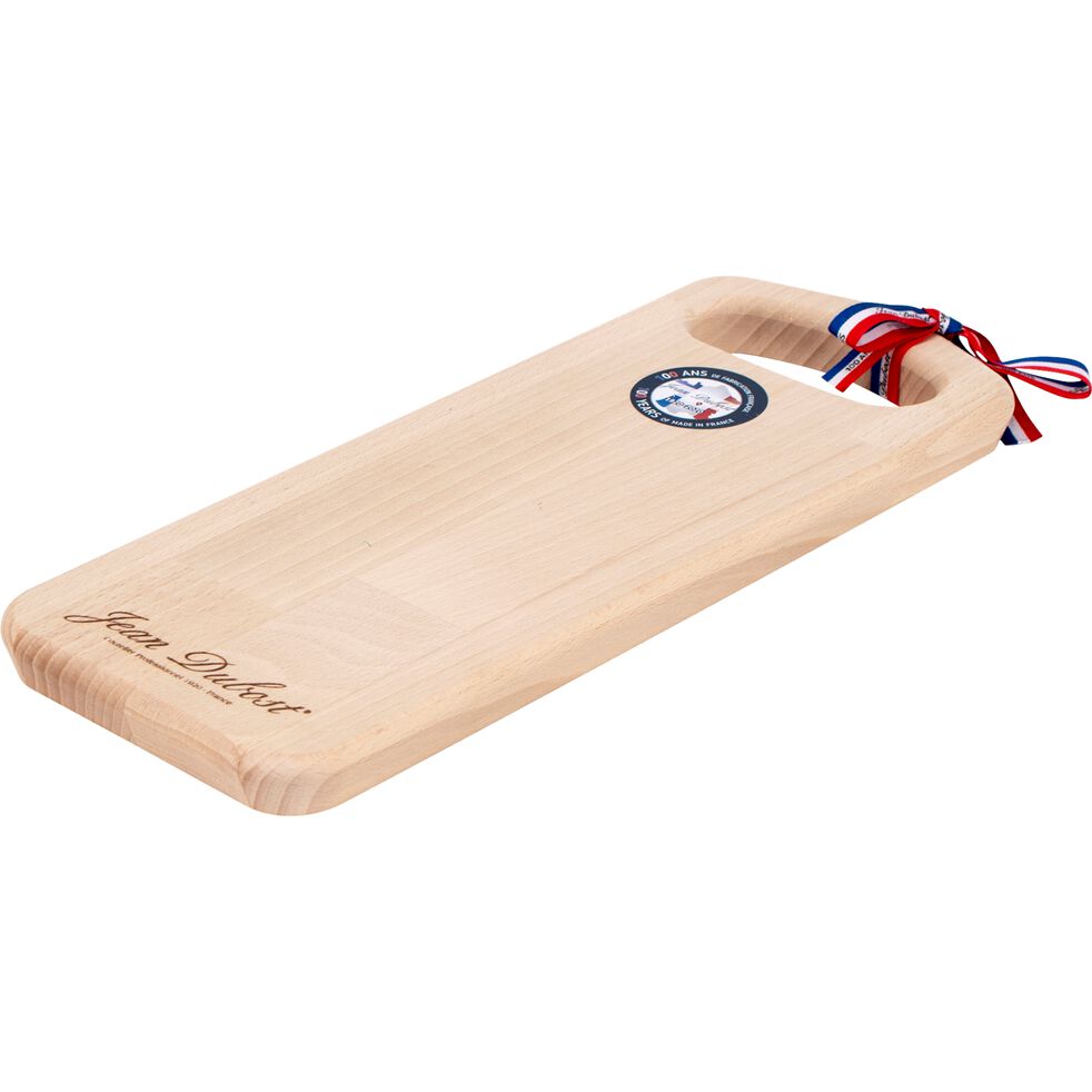 SAPRE Planche de présentation en bois de hêtre - bois clair 12,5x31cm